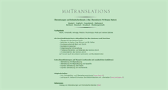 Desktop Screenshot of mmtranslations.ch